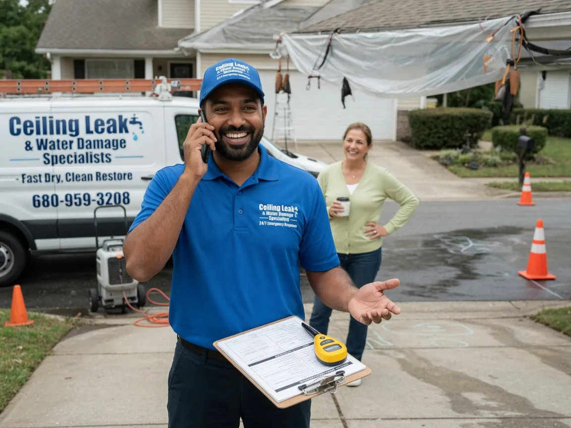 Ceiling Leak Cleanup Cedar Grove, TN FAQs