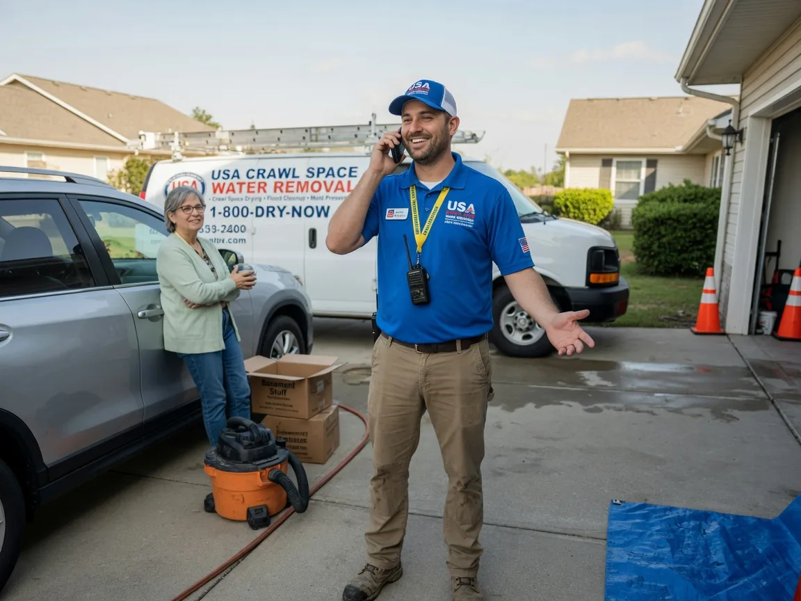 Crawl Space Water Removal Cedar Grove, TN FAQs